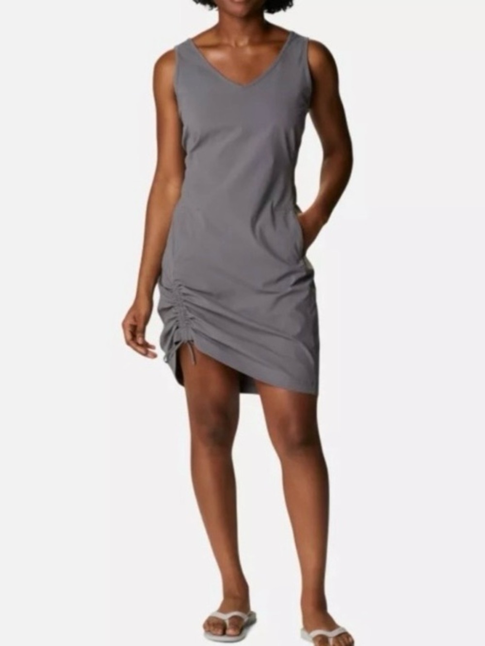 Columbia Sz M Anytime Casual™ III Dress Grey EUC